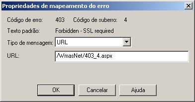 Propriedades Site Web Padrão 2